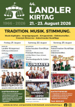 2026-08-21 bis 23_ Landler Kirtag